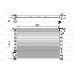 Rad. refroid Valeo 734328