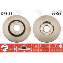 Jeu Disques TRW DF4183