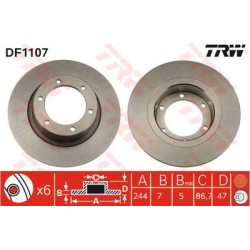 Jeu Disques TRW DF1107