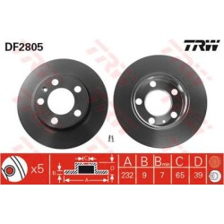 Jeu Disques TRW DF2805