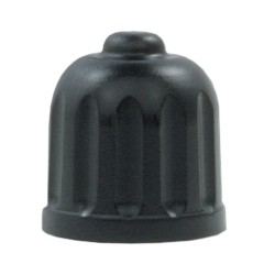 BOUCHON PLASTIQUE STANDARD NOIR POUR VALVE