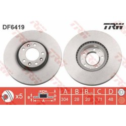 Jeu Disques TRW DF6419