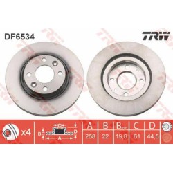 Jeu Disques TRW DF6534