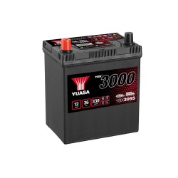 BATTERIE YUASA YBX3055 12V 36Ah 330A +G