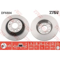 Jeu Disques TRW DF6504