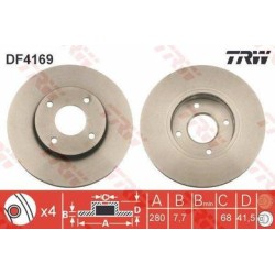 Jeu Disques TRW DF4169