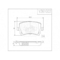 Plaquettes NPS V361G02