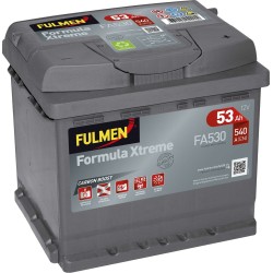 Batterie FULMEN Formula XTREME FA530 12v 53AH 540A L1D