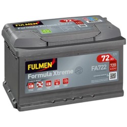 Batterie FULMEN Formula XTREME FA722 12v 72AH 720A LB3D