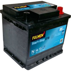 BATTERIE FULMEN EFB FL550 12V 55AH 480A START&STOP