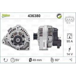 Alternateur Valeo 436380