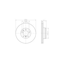 Lot de 2 Disque (x1) TEXTAR 92071405