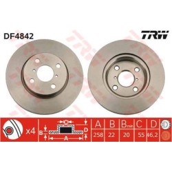 Jeu Disques TRW DF4842