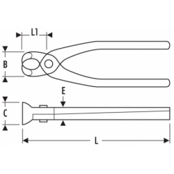 TENAILLES RUSSES E184181 EXPERT 250MM