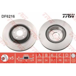 Jeu Disques TRW DF6216