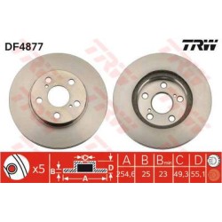 Jeu Disques TRW DF4877