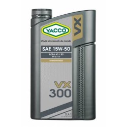 HUILE Yacco VX Semi-synthèse - VX 300 15W50 2L