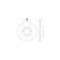 Lot de 2 Disque (x1) TEXTAR 92219005