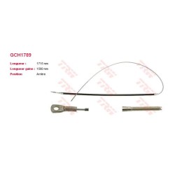 Cable frein TRW GCH1789