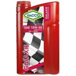 Huile YACCO GALAXIE 15W50 Bidon 2L