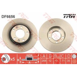 Jeu Disques TRW DF6656