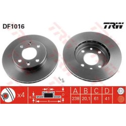 Jeu Disques TRW DF1016