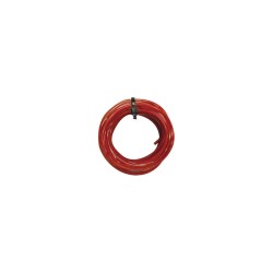 COURONNE DE 5 MÈTRES DE FIL ÉLEC. 5 mm² ROUGE