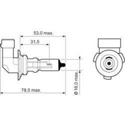 AMPOULE HB4 12V 51W VALEO