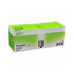 BOITE 10 AMPOULES R5W 12V 5W BA15S VALEO