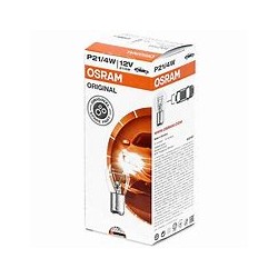 BOITE 10 AMPOULES P21/4W 12V BAZ15d OSRAM