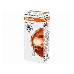 BOITE 10 AMPOULES W2.3W 12V OSRAM