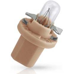 BOITE 10 AMPOULES BAX8.5d BEIGE 12V 1.5W PHILIPS