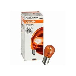 AMPOULES PY21W 12V BAU15S ORANGE OSRAM VENDU A L'UNITE